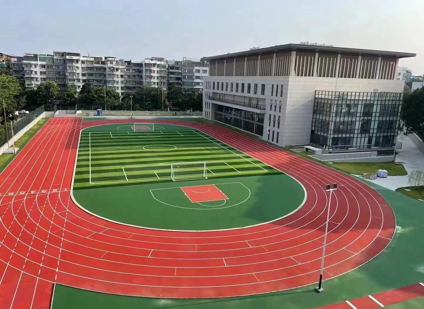 克拉玛依市硅PU材料塑胶篮球场 - 价格